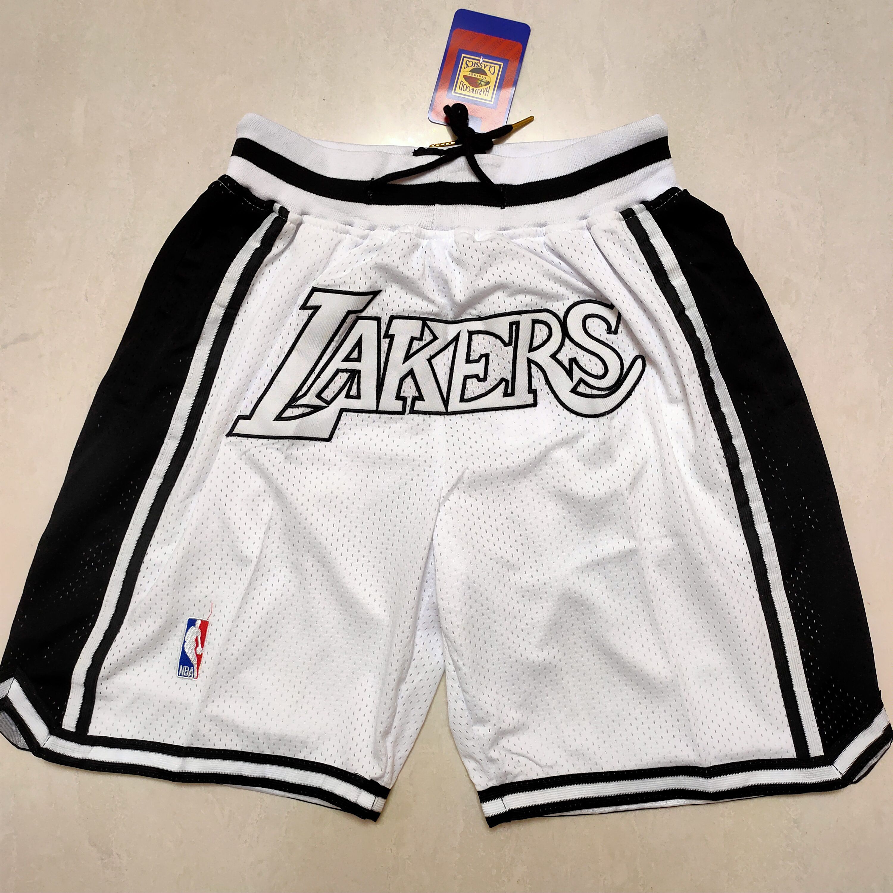 Men NBA Los Angeles Lakers Shorts 202302188
